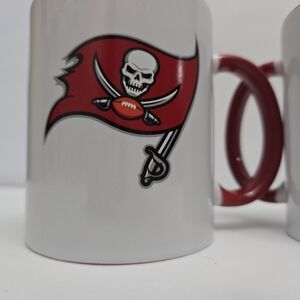 White and Red Tampa Bay Buccaneers coffee mug